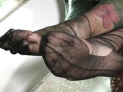 Ballerinas Stockings Feet