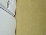 Office nylon feet-Sweaty Foot print on the carpet