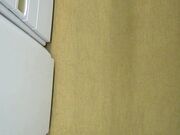 Office nylon feet-Sweaty Foot print on the carpet