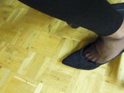 Office nylon feet-Sweat footprint on the office chair