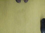 Office nylon feet-Dirty Ankle Boots