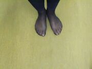 Office nylon feet-Dirty Ankle Boots