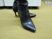 Office nylon feet-My old leather boots