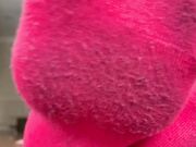 Stinky Pink Socks Feet