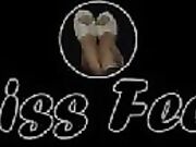 Miss Feety play with her dirty feet and beautiful toes