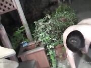 Princess Jeanie - human foot stool and ashtray