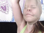 Leena Mae - Gagged And Encased By Pantyhose