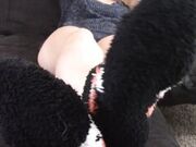 Leena Mae - Fuzzy Socks Ignore And Tease