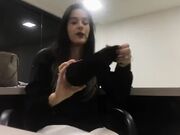 Office girl Boots & feet Worship