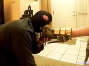 Kasey - lick cum from her boots