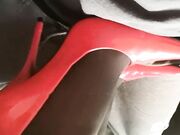 Slut Teased with Heels to Cum