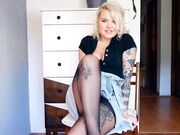 Marlene Moore - Beautiful Pantyhose Feet Teaee