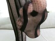 Asian Woman's Nylon Feet