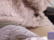 Asian Girl's Nylon Feet Pov