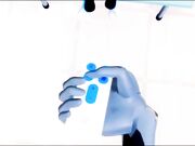 RoboGirl captured tied tickle tortured