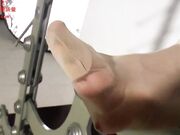 Asian Girl's Beautiful & Sweaty Nyloned Feet Soles