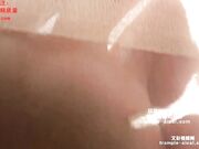 Asian Girl's Beautiful & Sweaty Nyloned Feet Soles