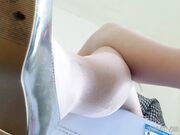 Stinky Pantyhosed Asian Feet