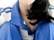 Dominant Asian Girl's Nylon's Feet Punishment