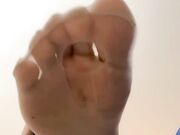 Dominant Asian Girl's Nylon's Feet Punishment