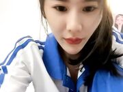 Dominant Asian Girl's Nylon's Feet Punishment