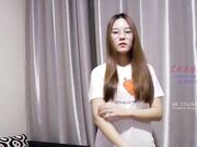 Asian Woman's Amazing Black Pantyhose Feet Domination