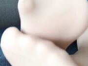 Asian Nyloned Foot Humiliation