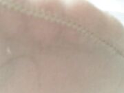 Asian Girl's Tired Nylons Feet Pov Under