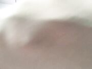 Asian Girl's Tired Nylons Feet Pov Under