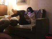 Mistress Kym - Tired Woman's Feet Need A Licking