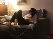 Mistress Kym - Tired Woman's Feet Need A Licking