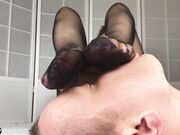 Sexy Lena Vip - Lena's Nyloned Feet Worship