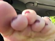 Soft Female Soles In Car