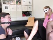 MadameMarissa - Female Nylon Foot Domination