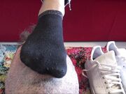 Girl's Perfect Smelly Socks And Foot Domination