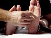 Tickle Therapy - Stylist foot tickle treatment