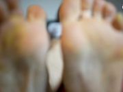 Czech Soles - Daniela - Slave secretly licking feet of his sleeping mistress