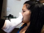 KARINA CRUEL - DEEP FEET TEARING THROAT - MISTRESS KARINA CRUEL IN FLASHDANCE clip 2