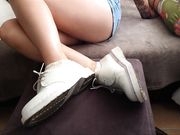 Smell my stinky socks and sweaty feet