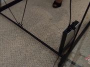 Bratty Foot Girls - Kenna Valentina - Secretary Kenna's stinky office Pantyhose