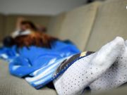 Czech Soles - Sexy sleepy feet POV + trying on shoes