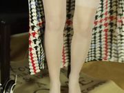 Sophia's Sexy Legwear - Satin gown