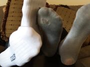 Double Socks and Soles Tease