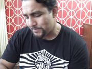 Tattooed Goddess Jenevieve Hexxx makes a guy lick the bottoms of her pink sneakers