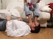 BEAUTIFUL GIRL PUNISHES HER BOYFRIEND...WITH HER FLAWLE