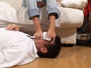 BEAUTIFUL GIRL PUNISHES HER BOYFRIEND...WITH HER FLAWLE