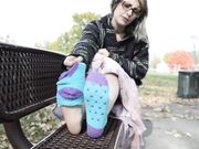 The Sole Mates - Bambi's Public Foot Tease