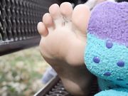 The Sole Mates - Bambi's Public Foot Tease