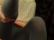 Sophia's Sexy Legwear - Grey tights