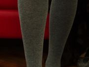 Sophia's Sexy Legwear - Grey tights